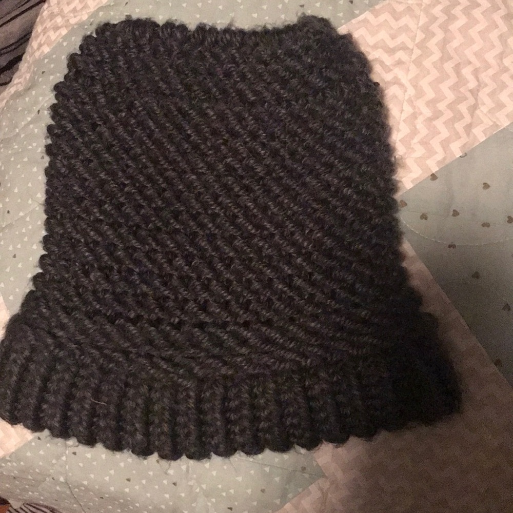 Messy bun hat